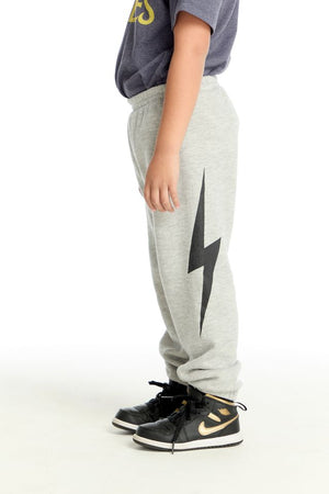 CHASER- Black Bolt Sweatpants