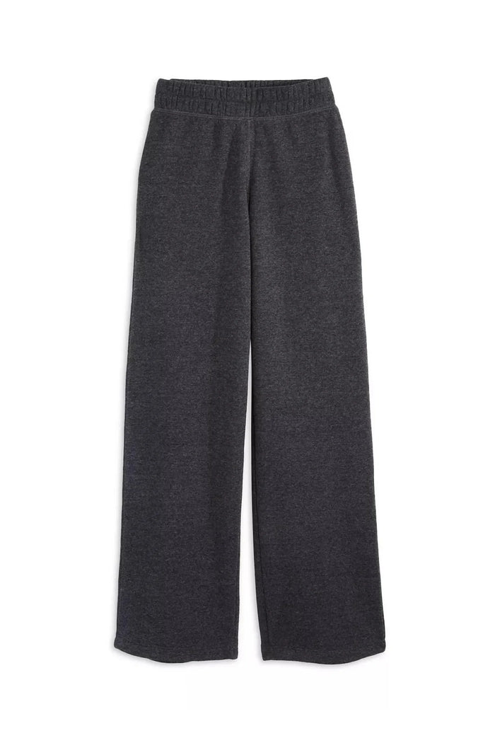 KATIEJ NYC- TWEEN DYLAN WIDELEG SWEATPANTS (heathered charcoal)