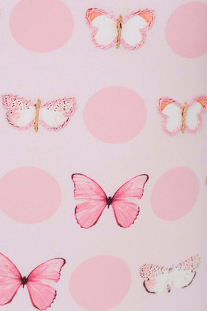 submarine- Not Too Basic - Pink Butterflies One Piece