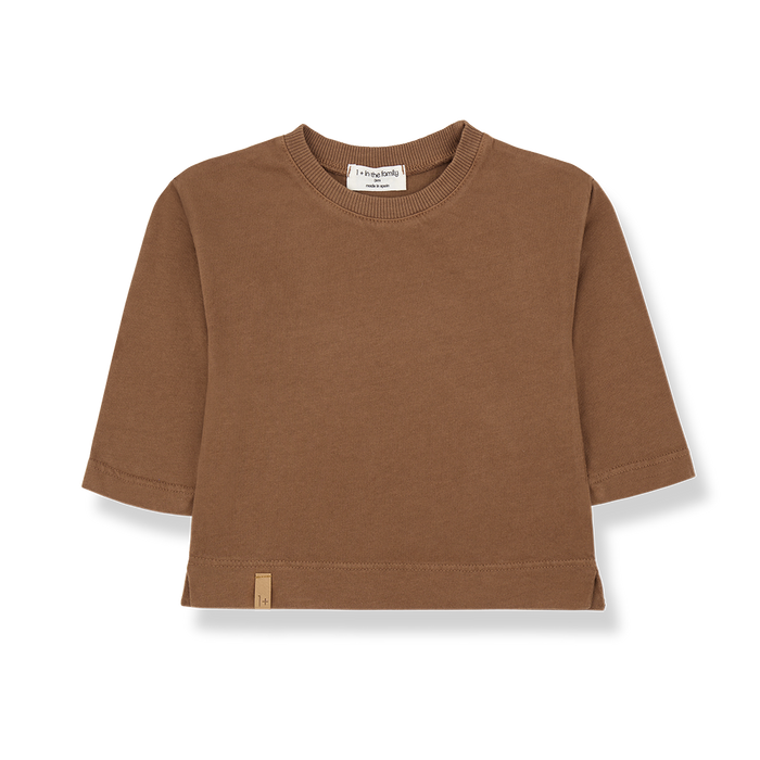 1 + in the family- ESBEN long sleeve t-shirt (castagna)