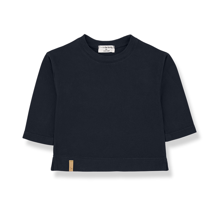 1 + in the family- ESBEN long sleeve t-shirt (dark blue)
