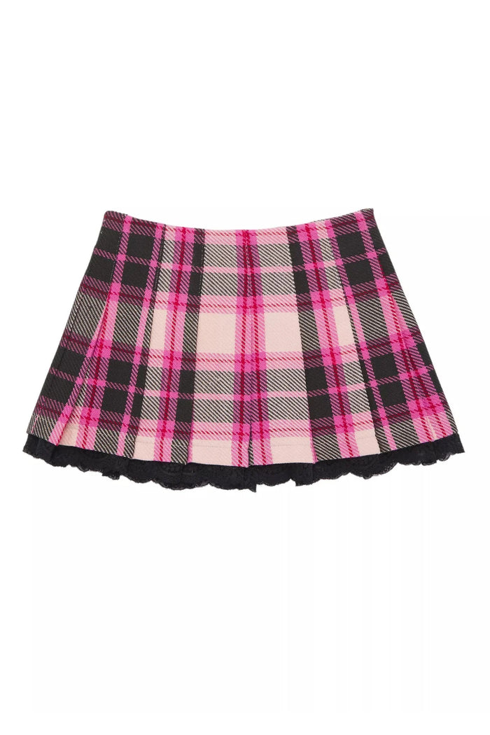 KATIEJ NYC- TWEEN ELICIA PLAID SKIRT