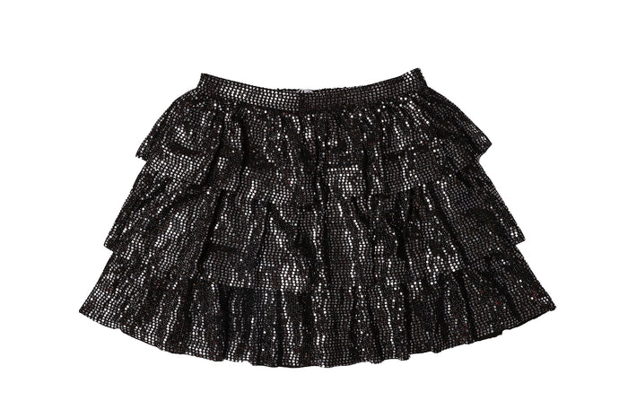 MIA NEW YORK- Metallic Skirt (silver)