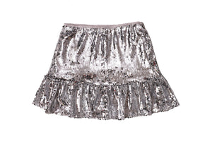 Mia New York- Sequin Skirt Silver