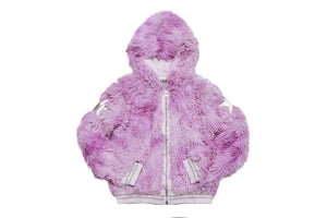 Mia New York-Shag Jacket Purple