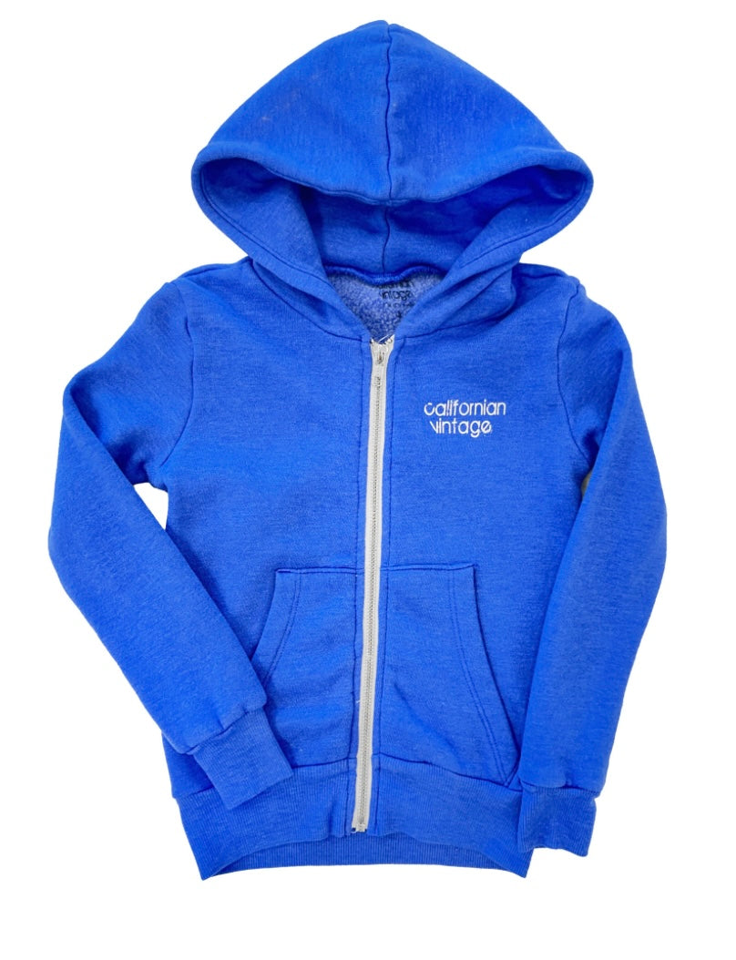 Californian Vintage- Beach Club Zip Up Hoodie (Royal Blue) – Ragg Tattoo