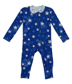 esme- Baseball Star Boy Flip Footie