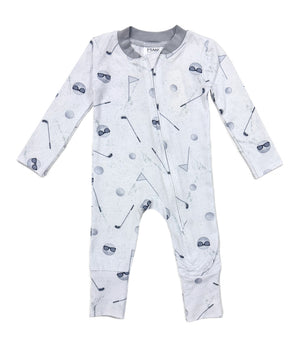 esme- Tee Time Boy Flip Footie