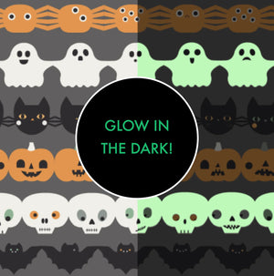 ANGEL DEAR- Halloween Paper Garland Glow In The Dark  Long Sleeve Loungewear Set Regular price