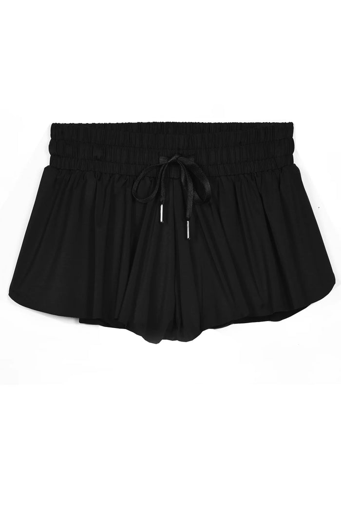 KATIEJ NYC- TWEEN FARRAH SHORTS (black)
