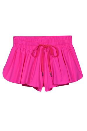 KATIEJ NYC- TWEEN FARRAH SHORTS (hot pink)