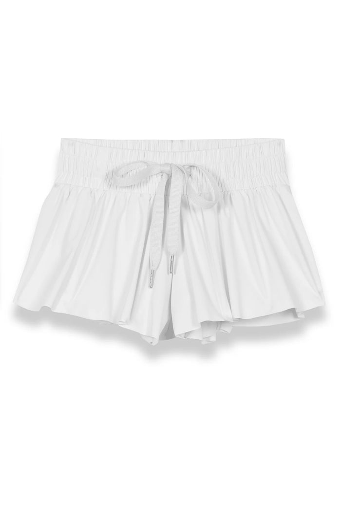 KATIEJ NYC- TWEEN FARRAH SHORTS (white)