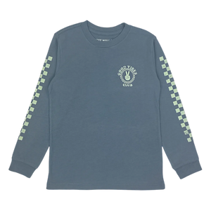 Tiny Whales- GOOD VIBES CLUB LS TEE