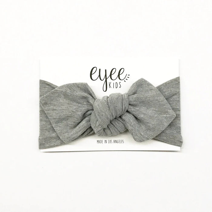 eyee kids - Top Knot Headband (Heather Grey)