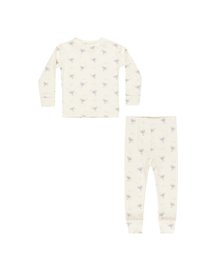 RYLEE + CRU- Organic Long Sleeve Pajama Set Hanukkah