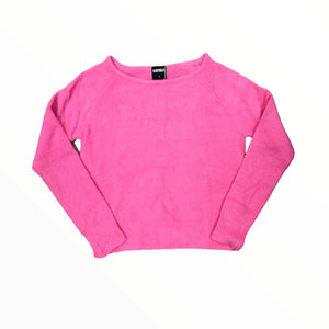 KatieJ NYC- Parker Off Shoulder Sweater (Pink)