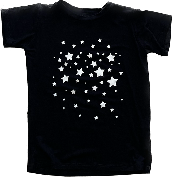 Jagged Culture - Stars Black Tee