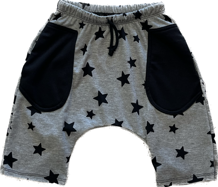 Jagged Culture - Grey Black Star Short