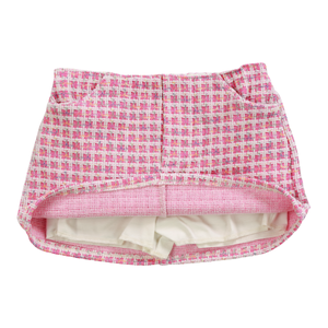 T2LOVE- Pink Tweed Skort