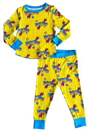 rowdy sprout - Rolling Stones Bamboo Pajama Set