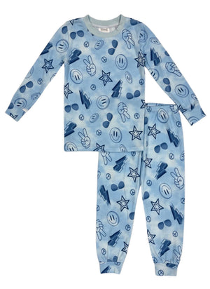esme - Stud Long Sleeve Pajama Set