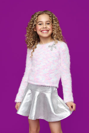 Mia New York- Circle Skirt Silver