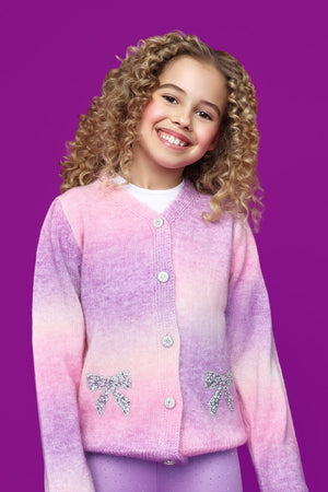 Mia New York- Ombre Cardigan Pink