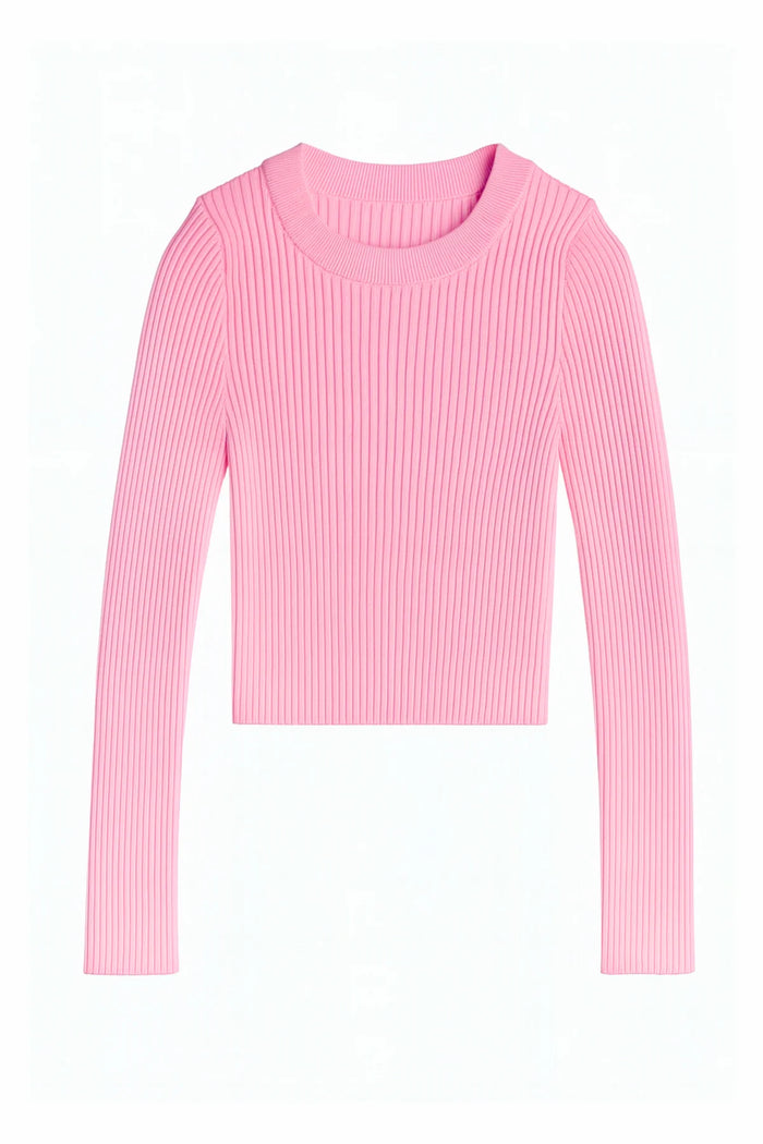 KATIEJ NYC- TWEEN JEANNIE RIB KNIT SWEATER