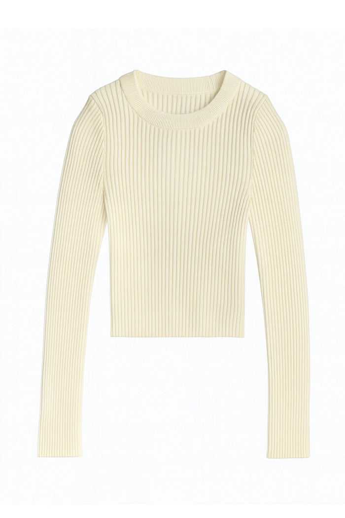 KATIEJ NYC- TWEEN JEANNIE RIB KNIT SWEATER