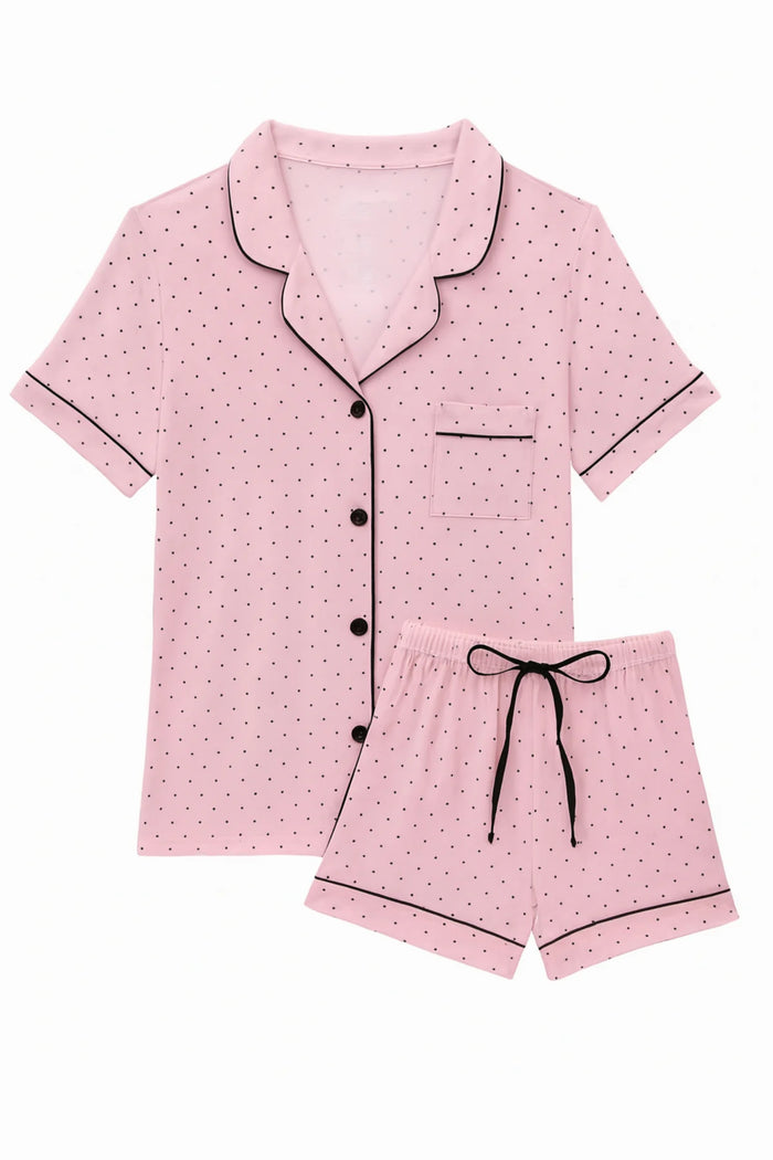 KATIEJ NYC- TWEEN LYNN PRINTED SHORTS LOUNGE SET