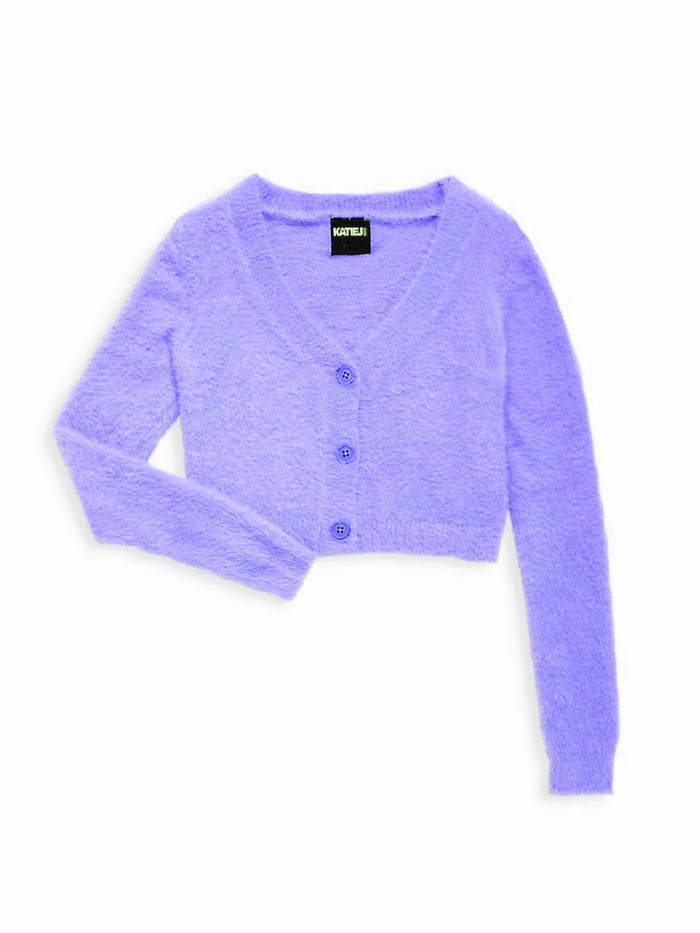 KatieJ NYC - Mara Cardigan (Lilac)