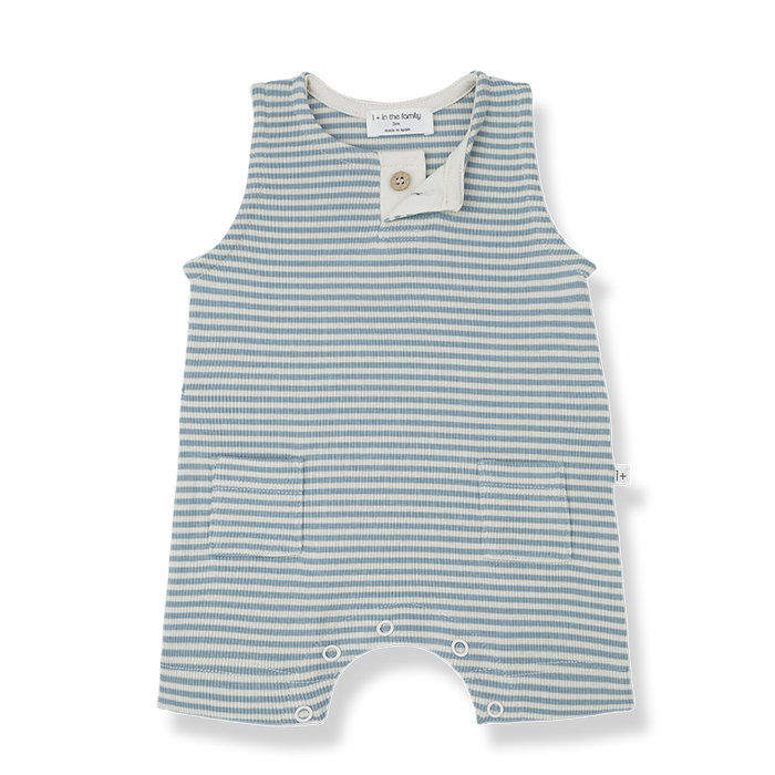 One More In The Family- MAURO Romper (shark)