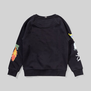 Munsterkids- Pointbreak Crew (black)