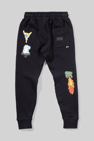 Munsterkids- STICKERS PANT black