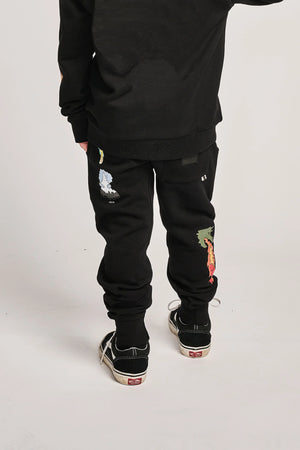 Munsterkids- STICKERS PANT black