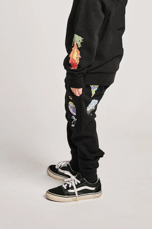 Munsterkids- STICKERS PANT black