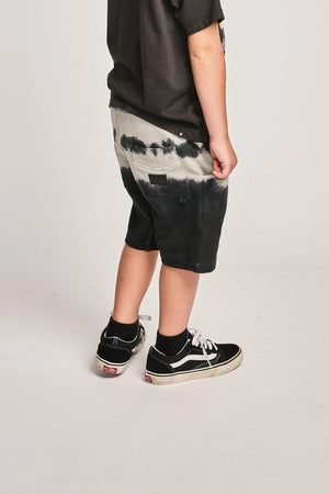 Munsterkids- MUDME SHORT grey marle