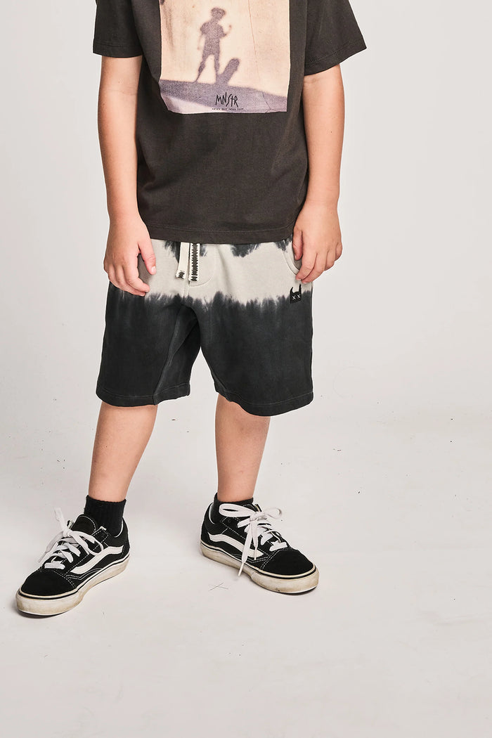 Munsterkids- MUDME SHORT grey marle