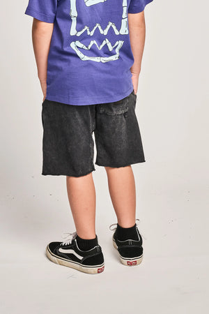 Munsterkids- JERSEY FAVE2 SHORT MINERAL BLACK