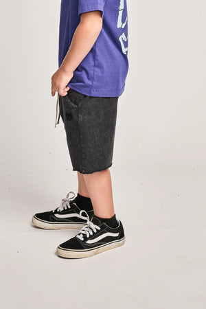 Munsterkids- JERSEY FAVE2 SHORT MINERAL BLACK