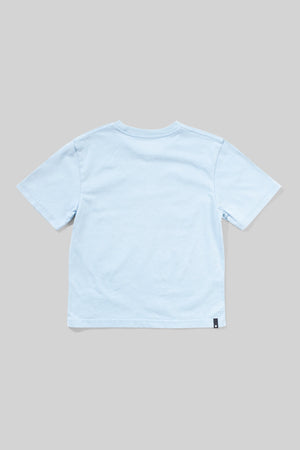 munstrkids- BOX LOGO TEE (sky blue)