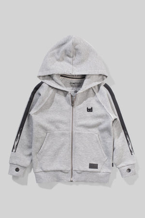 munstrkids- MUNDAS ZIP (grey marle)