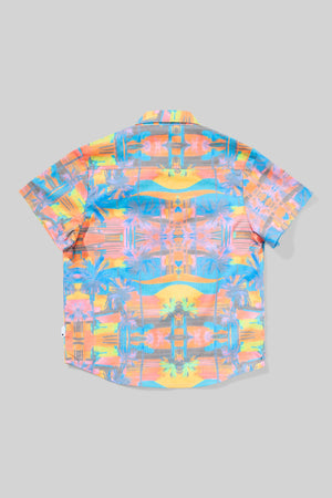 munstrkids- CRAZYPINES SHIRT (fluro palm)