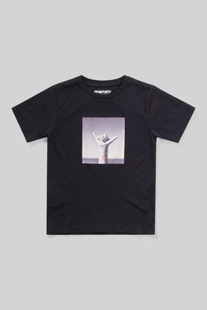 munstrkids- HANGIN TEE (black)