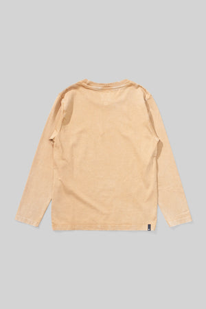 MNSTRKIDS- CHECKPLAY LS TEE (mineral tan)