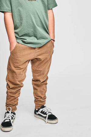 MNSTRKIDS- MAVERIK PANT (mineral almond)