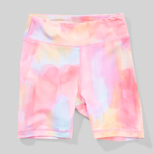 Munsterkids- Peachy Bike Shorts (Water Color)