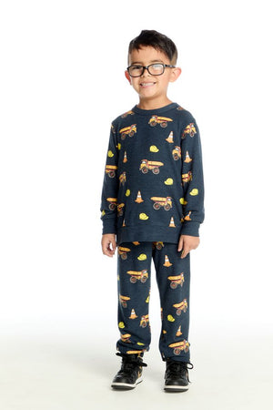CHASER- Construction Trucks Long Sleeve Pants