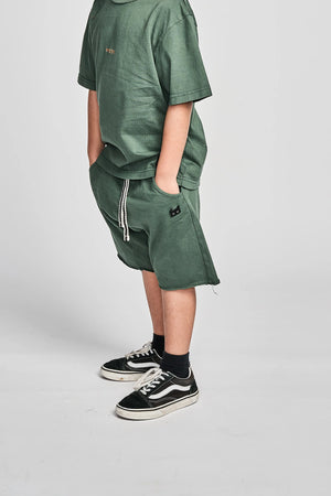 munstrkids- OLDFAVE SHORT (new green)