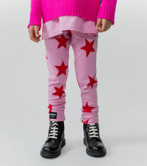 nununu- Star Leggings (super pink)